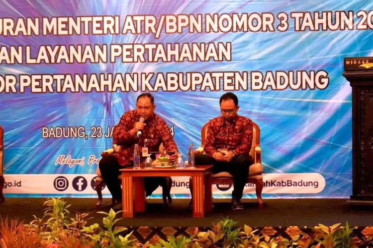 BPN Badung Bali Sosialisasikan Penerbitan Dokumen Elektronik dan layanan Pertanahan (Dok BPN Badung)