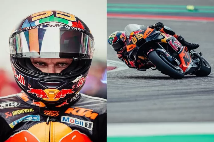 Pembalap KTM Red Bull Factory Racing, Brad Binder Berhasil Cetak Rekor Baru di Montegi.  (Instagram @bradbinder)