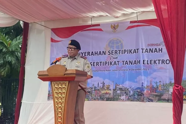 Kepala BPN Jakarta Utara, Taufik Suroso Wibowo (Dok BPN Jakarta Utara )