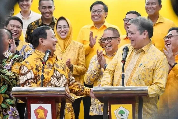 Keeratan hubungan Prabowo Subianto dengan Ketua Umum Golkar Airlangga Hartarto (IG Partai Golkar)