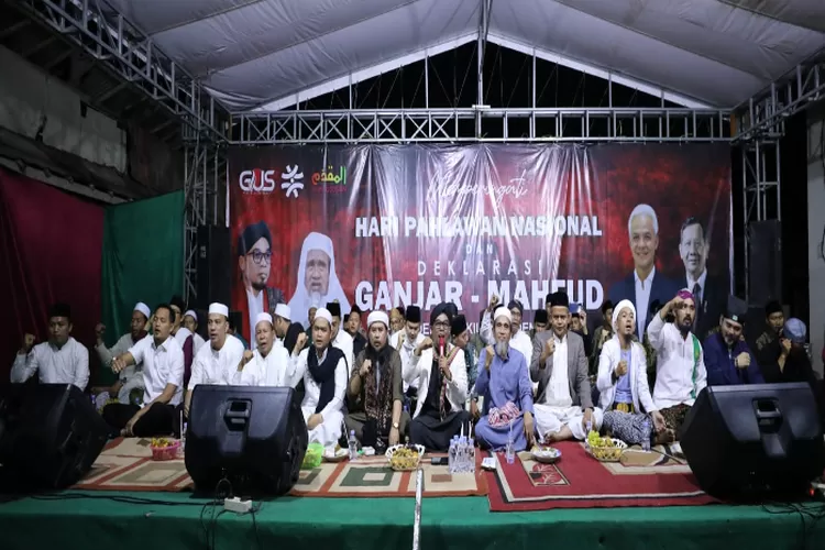 Ratusan ulama se-Tangerang Raya mendeklarasikan dukungan terhadap pasangan  Ganjar Pranowo-Mahfud MD (Dok Relawan Ganjar)