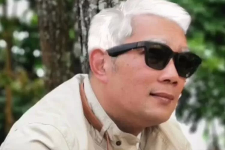 Ridwan Kamil pernah bergaya rambut putih ala Ganjar Pranowo (IG Ridwan Kamil)