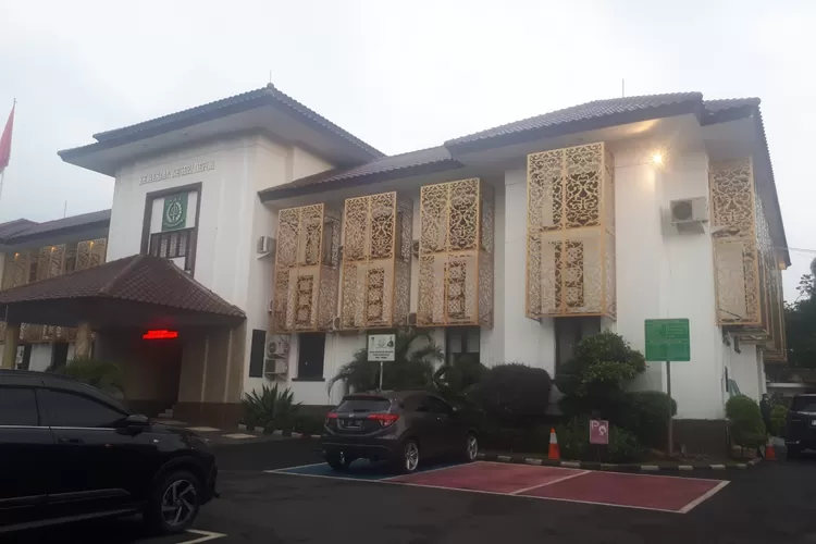 Inilah gedung Kejaksaan Negeri (Kejari) Depok yang terletak di Komplek Perkantoran Grand Depok City (GDC) Kota Depok (janter)