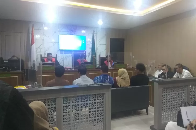 Lima saksi dihadirkan jaksa penuntut umum (JPU) dalam perkara perekrutan calon Bintara Polisi di Ruang Sidang 2 Pengadilan Negeri (PN) Depok (janter)