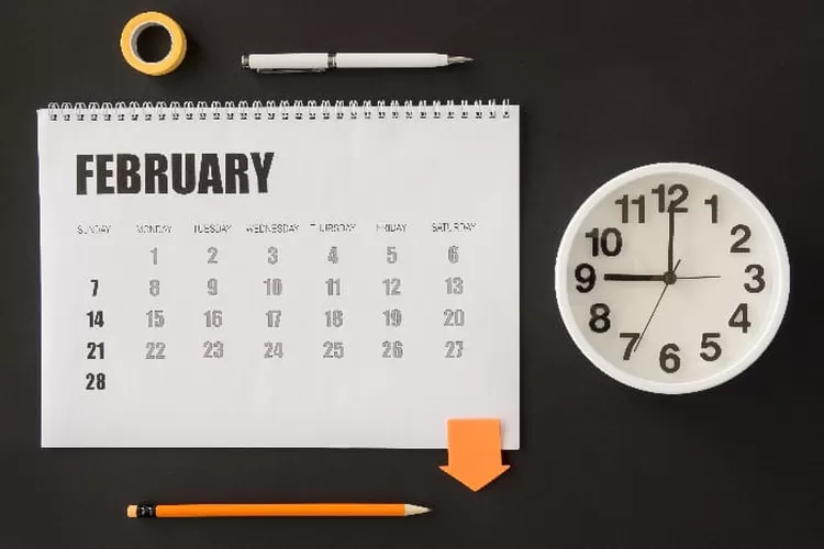 kalender februari (website @freepik)