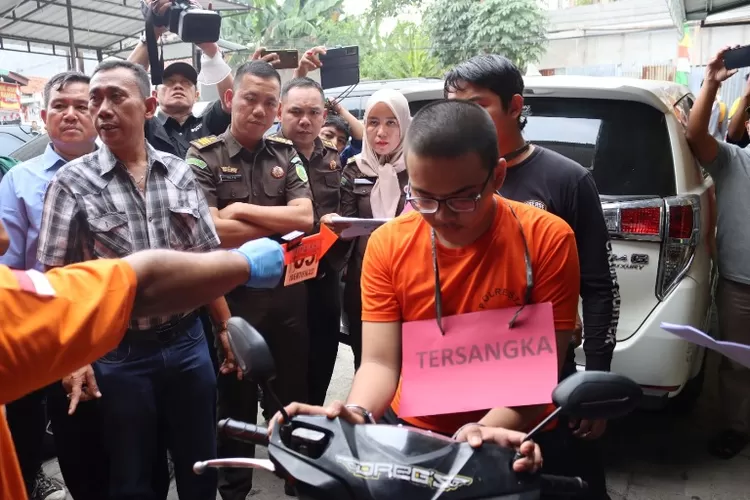 Inilah pembunuh mahasiswa Universitas Indonesia (UI) di sebuah kamar kos di Jalan Palakali, Kukusan, Beji, Kota Depok, pada Rabu, 2 Agustus 2023 kemarin (SUGAWA/Janter)